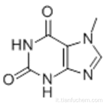 1H-Purina-2,6-dione, 3,7-diidro-7-metil CAS 552-62-5